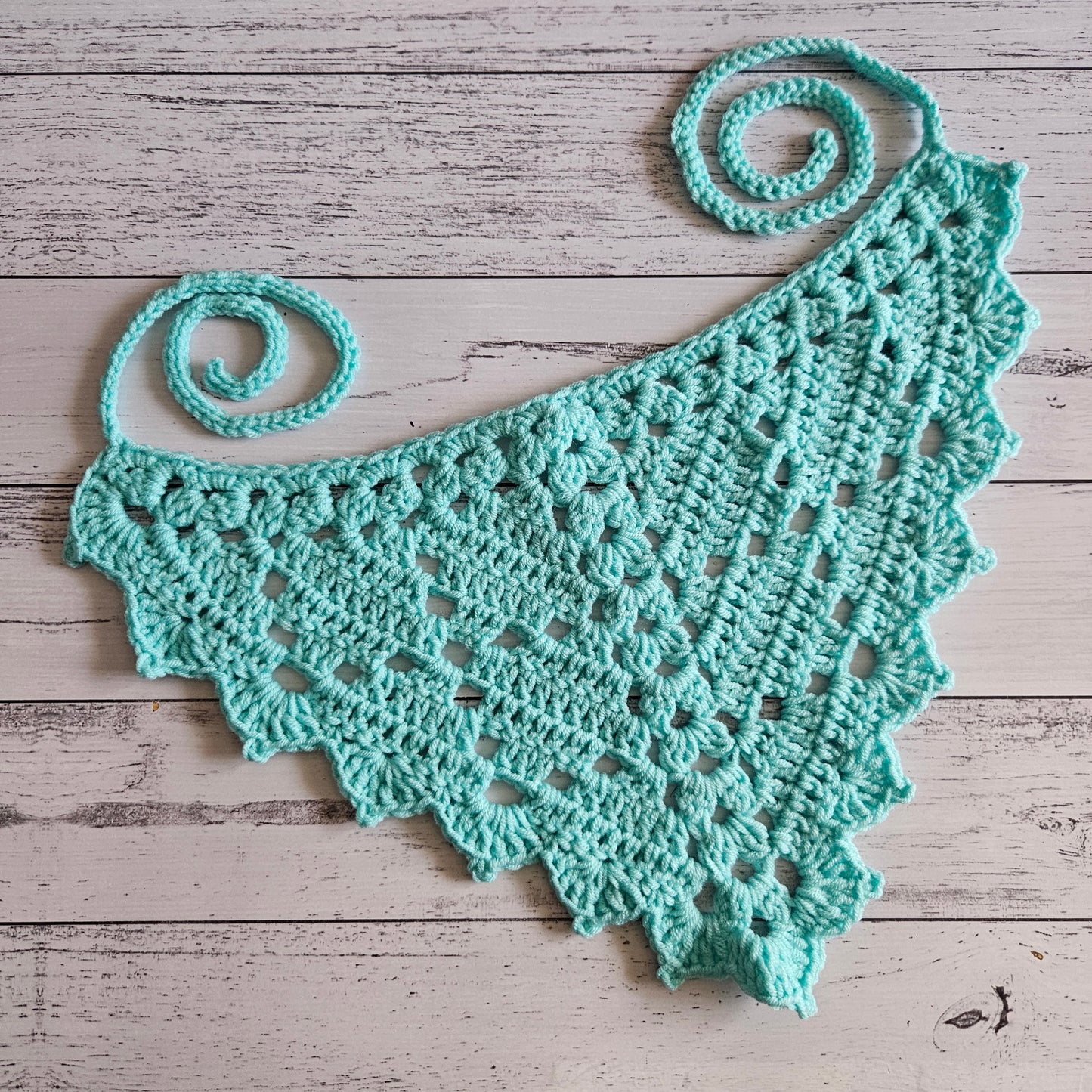 Light Green / Turquoise Head Bandana