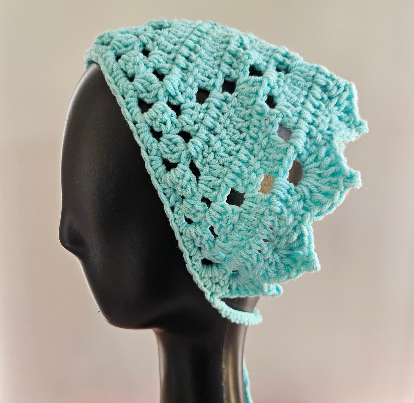 Light Green / Turquoise Head Bandana